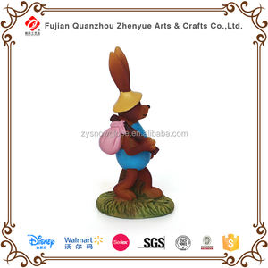 Estatuas de conejo de Acción de Gracias personalizadas, promoción, figuritas artesanales de resina, regalo de resina, figura de Anime, estatua de Animal, gnomo de jardín - Product Image 3