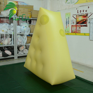 Pubblicità Materasso Ad Aria Gigante CheeseBurger Gonfiabile Formaggio - Product Image 1
