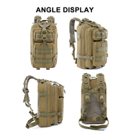 Sac à dos de camping en plein air ultraléger pour hommes, sac à dos molle camouflage assaut tactique