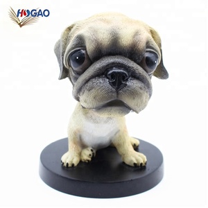 Muñeco <span class=keywords><strong>de</strong></span> Peluche para el Tablero del Automóvil, Cabeza Móvil <span class=keywords><strong>de</strong></span> Perro <span class=keywords><strong>Shar</strong></span> <span class=keywords><strong>Pei</strong></span>, Decoración para el Hogar y la Oficina, Venta al por Mayor OEM - Product Image 3