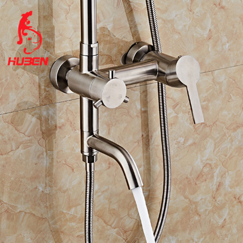 Avis d'arrivée En Acier Inoxydable 304 Bidet Robinet De Douche Colonne