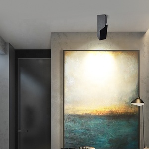 Bán Hot Thiết kế hiện đại thanh lịch nhôm vuông <span class=keywords><strong>LED</strong></span> trần ánh sáng tại chỗ 15 Wát bề mặt gắn thể <span class=keywords><strong>tiltable</strong></span> tính năng khách sạn sử dụng - Product Image 4