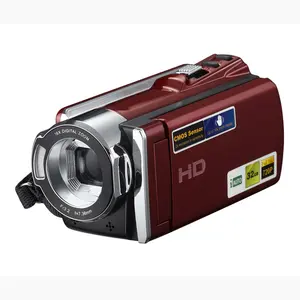 HDV-614P lityum pil 3.7V desteği 64GB SD kart Max yüz algılama dijital Video kamera