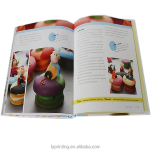Personnalisé hardcover cook book impression gâteau fait maison livre impression cuire livre impression - Product Image 2