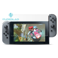 Protecteur d'écran en verre à revêtement saphir trempé 9H Pureglas Wholesale pour Nintendo Switch 2017