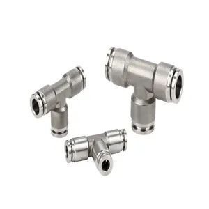 Metal Pneumatic Connector fittings