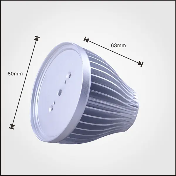 E27 기초와 PC 덮개를 가진 OEM 알루미늄 led 전구 빛 열 싱크