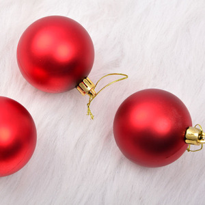 En gros <span class=keywords><strong>Personnalisé</strong></span> 15Cm Décoratif Ornements Suspendus <span class=keywords><strong>Boules</strong></span> <span class=keywords><strong>De</strong></span> Noël Rouges - Product Image 6