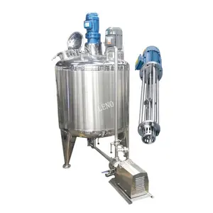 Manufacture mixing tank high shear mixer agitator tankbeverage water paint water liquid soap food chemical milk mixing equipment