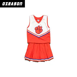 Wholesale Custom Youth Cheerleader Costume Spandex Cheerleading Uniforms