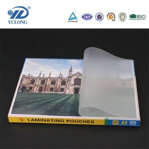 Barato adhesivo película <span class=keywords><strong>de</strong></span> laminación en para phote documentos, A4 $number mic 216 * 303 mm - Product Image 1