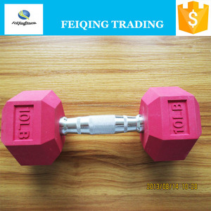 mancuerna hexagonal revestido de goma - Product Image 6