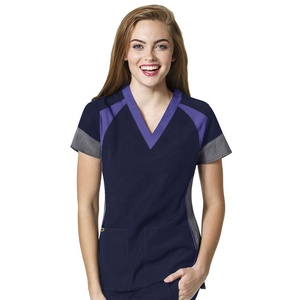 Nuovo Stile Alla Moda Infermiera Uniforme di Progettazione Infermiera Scrub Top - Product Image 3