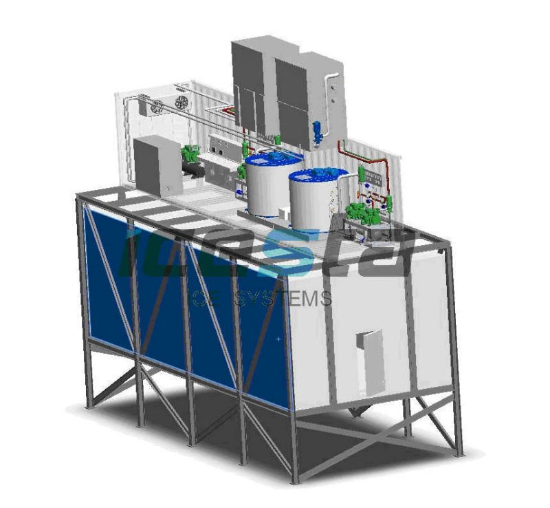 Icesta бетонный завод система охлаждения льда машиностроительный завод