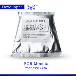 400g / pack développeur <span class=keywords><strong>C350</strong></span> pour Minolta bizhub C351 C353 copieur couleur pièces de rechange - Product Image 1