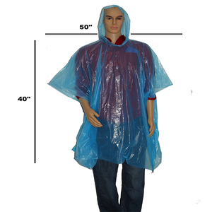 Poncho Impermeabile Monouso Unisex per Emergenze, Design Moderno in Plastica, Taglia Unica per Adulti, per Escursioni all'Aperto - per Ragazzi e Ragazze - Product Image 2