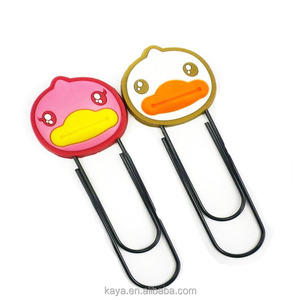 Factory Custom Bright-colored Promotional 3d Rubber Smart Bookmarks