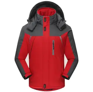 OEM 마운틴 하이킹 스키 겨울 따뜻한 두꺼운 방수 방풍 남자의 야외 SoftShell 재킷 사용자 정의 플러스 사이즈 남성 자켓