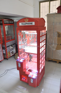 NQC-B12 Telphone <span class=keywords><strong>DOS</strong></span> Jugadores family fun juguete premio grúa garra máquina de juegos electrónicos - Product Image 6