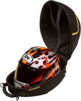 Mini Dur Sport Sécurité Fermeture À Glissière Voyage Vélo Casque Cas Eva Casque Moto Sac Pour Le Stockage Transporter