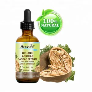 100% Pure Organic vergine extra Baobab Per Uso Della Pelle Dei Capelli