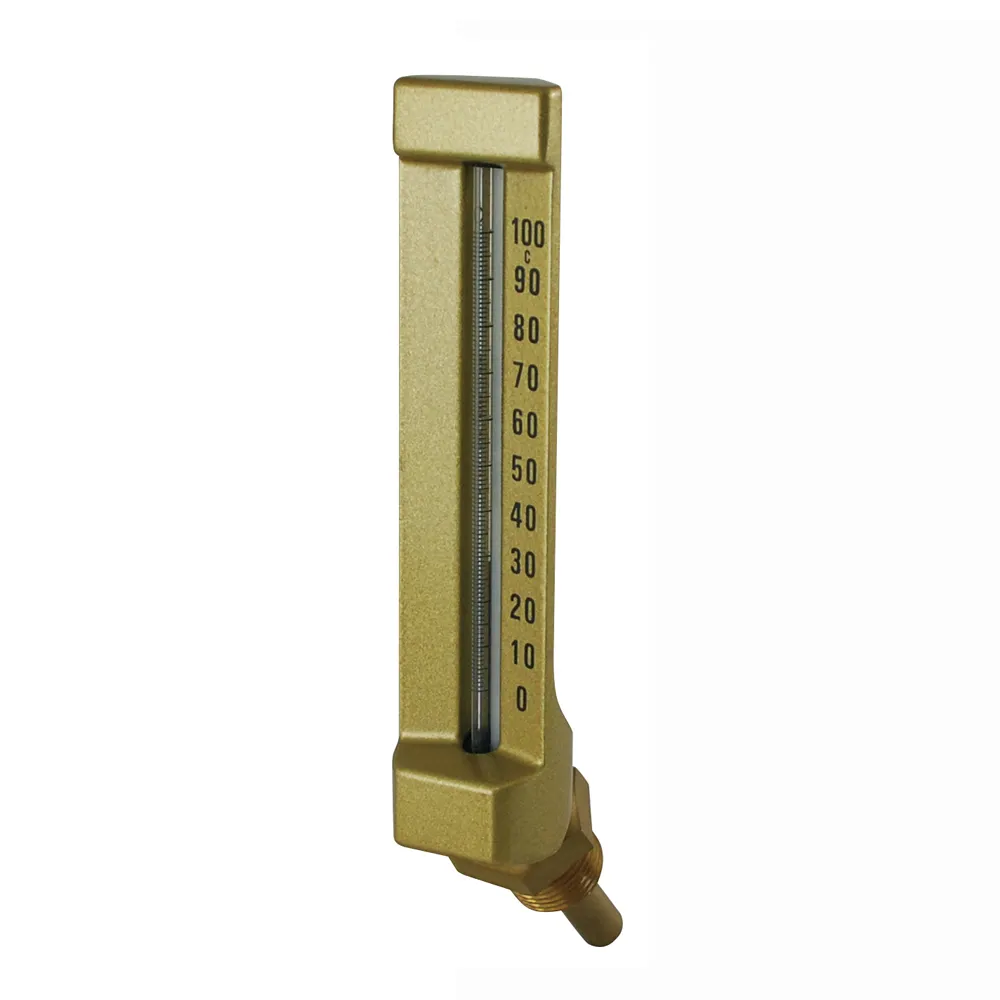 V-form Glas thermometer V-linie thermometer