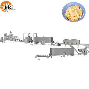Petit petit déjeuner céréales bar fabricant de corn flakes production ligne <span class=keywords><strong>snack</strong></span> de céréales faisant la machine prix - Product Image 1