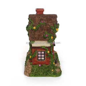 Regalo de recuerdo Casa de pueblo iluminada casa ornamentación - Product Image 6