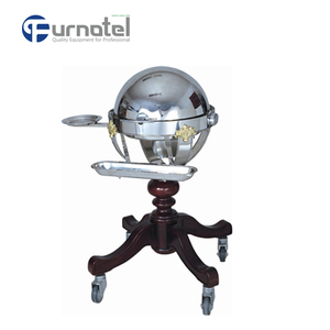 C137 Luxe Dubbele Lagen Rvs Roast Beef Tool Drinken Serveren Trolley Winkelwagen - Product Image 3