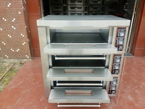 Four à <span class=keywords><strong>pain</strong></span> commercial, four <span class=keywords><strong>de</strong></span> boulangerie à 3 étages, 6 plateaux, four à gaz pour boulangerie, prix d'usine à vendre - Product Image 5