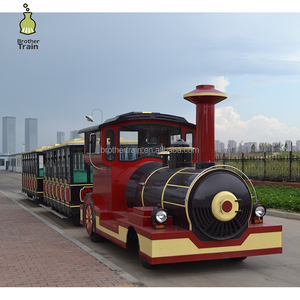 <strong>CE</strong> Approved Outdoor Trackless <strong>Train</strong> for Sale, Used Top Fun Trackless Tourist Road <strong>Train</strong> - Product Image 4