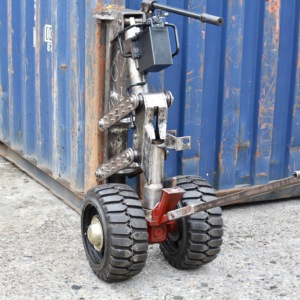 La remorque SS abrite des roues de chariot de conteneur d'expédition ISO