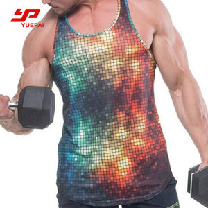 Por encargo sin mangas tank tops hombres deportes gimnasio <span class=keywords><strong>chalecos</strong></span> ropa de entrenamiento - Product Image 6