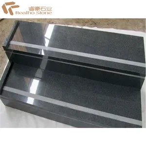 Best Prices Nature Dark Grey G654 Granite Stairs Step