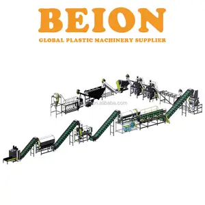 BEION 500 kg/u HUISDIER recycling machine/pet fles recycling plant/huisdier vlok wassen lijn