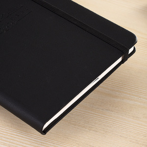 Carnet de notes de bureau professionnel en cuir PU personnalisé, format A4 A5, couverture rigide, logo en relief, pages personnalisées - Product Image 3