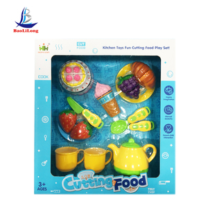 Juego de juegos para el hogar para niños, frutas, verduras, juegos de pizza, juguetes de corte, juguetes de cocina - Product Image 3