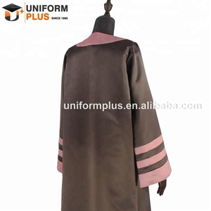 Robe et toge de remise de diplôme longues roses pour femme <span class=keywords><strong>arabe</strong></span> - Product Image 4