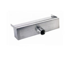 สแตนเลสน้ำ Spillway สระว่ายน้ำผนังน้ำตกน้ำพุที่มีไฟ Led - Product Image 1