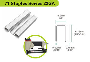 เครื่องเย็บลม Meite 7116 22GA แบบใช้ลม ขนาด 3/8 นิ้ว สำหรับเย็บลวดละเอียด ใช้สำหรับงานเบาะ เฟอร์นิเจอร์ และงานไม้ - Product Image 4