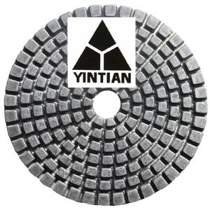 Oem 100/125/150/180 מ "מ יהלום רטוב/יבש ליטוש משטח חצץ 50-3000 גרניט/שיש/בטון ומטחנת זווית זווית - Product Image 4