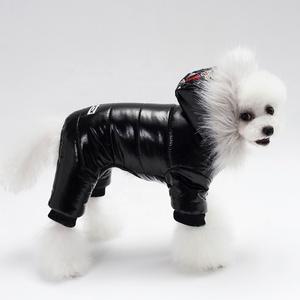 2022 new cute design super warm <strong>dog</strong> <strong>coat</strong> <strong>waterproof</strong> four <strong>legs</strong> <strong>dog</strong> jumpsuit <strong>coat</strong> clothes winter pet clothes - Product Image 2