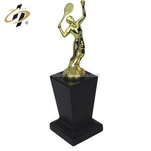 Fábrica de encargo del fútbol deporte trofeo de <span class=keywords><strong>la</strong></span> Copa con base de madera - Product Image 2
