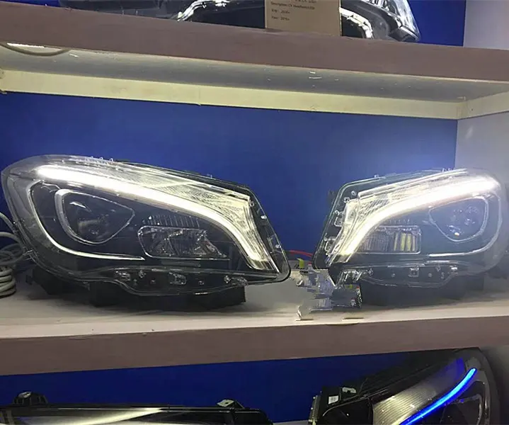 ไฟหน้า LED CLA สำหรับ Mercedes Benz 2016 W117