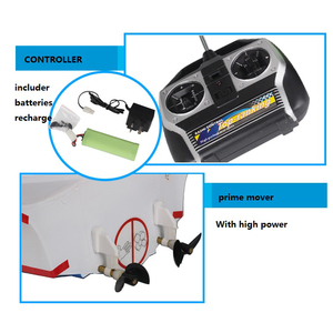 Thuyền Điều Khiển Từ Xa Cỡ Lớn 2.4G, Thuyền Tốc Độ 4CH 40 KM/H Mô Hình 72.5 Cm - Product Image 5