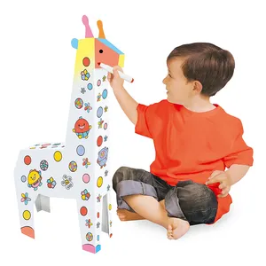 3D Giraffe DIY Doodle Drawing Toy With Music Light Box