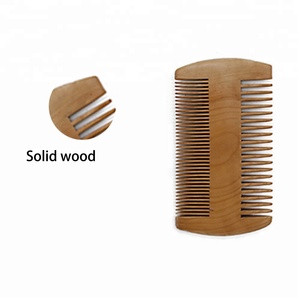 Kit de peigne et <span class=keywords><strong>brosse</strong></span> à moustache en bois, pour hommes, logo personnalisé OEM, croissance des poils de <span class=keywords><strong>sanglier</strong></span>, <span class=keywords><strong>barbe</strong></span>, moustache - Product Image 4