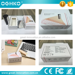 Portátil inalámbrico de alta tecnología teclado láser virtual para el iPad de teléfono de la computadora - Product Image 3