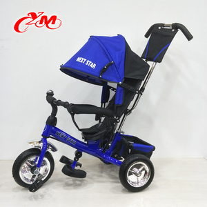 Bebé Triciclo de plástico con mango padres niños triciclo inteligente venta <span class=keywords><strong>online</strong></span>/inflable bebé triciclo/bebé fácil - Product Image 3