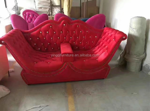 الفاخرة الساخنة الوردي قاعة فندق أريكة - Product Image 4